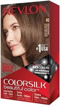 Ngjyrë për flokë Revlon, 40 Medium Ash Brown, 59.1 ml