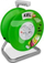 Bobinë kablli Plastrol KEL W-97082, 4 priza, IP20, e zezë