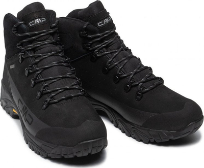 Këpucë trekking CMP Dhenieb WP M 30Q4717, membranë Clima Protect, taban Vibram, të zeza