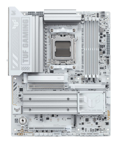 Матична плоча ASUS TUF Gaming X870 PRO WIFI7 W NEO, AMD X870, Socket AM5, ATX, бела