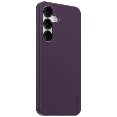 Kapak telefoni PanzerGlass CARE Fearlessly Fashionable për Samsung Galaxy S25 Plus, Magnetic QI, plum lejla