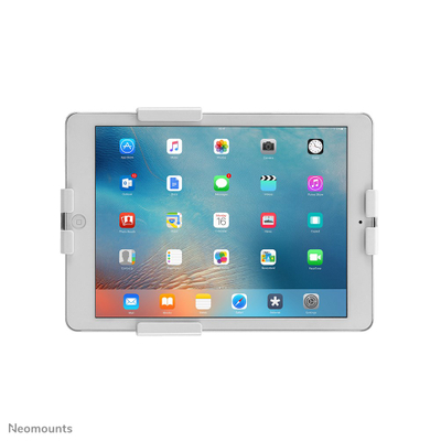 Mbajtëse muri për tablet Neomounts WL15-625WH1, rrotullim 360°, kundër vjedhjes, e bardhë