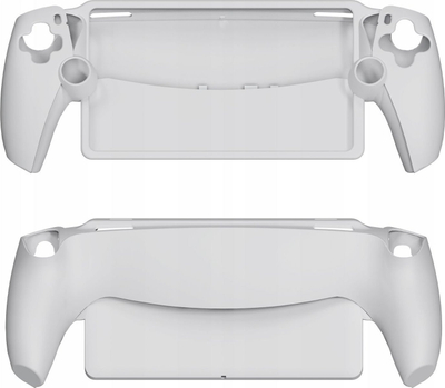 Mbulesë silikoni JYS P5183 për Sony PlayStation PS Portal, kapje antirrëshqitëse, e bardhë