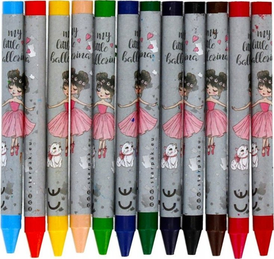Lapsa me dyll STARPAK Ballerina 490940, set 12 ngjyra