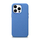 Këllëf lëkure iCarer Litchi për iPhone 14 Pro Max, MagSafe, blu e çelët
