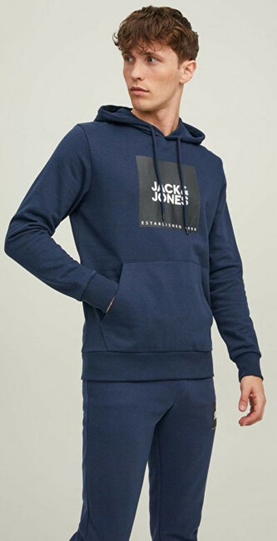 Duks Jack&Jones JJLOCK Regular Fit, i kaltër