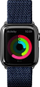 Rrip ore LAUT Apple Watch Technical 42/44, lëkurë edhe najlon, Indigo