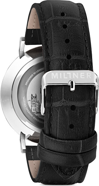 Orë dore Millner Regents Crocodile Black