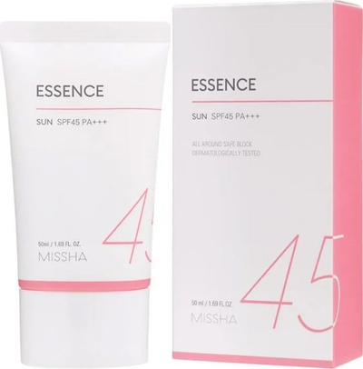 Krem dielli Missha All Around Safe Block Essence Sun SPF45 PA+++, 50 ml