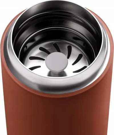 Termus udhëtimi Fellow Carter Move, 350 ml, çelik inox me izolim vakum, brenda me shtresë qeramike, gri