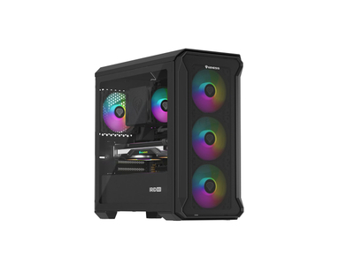 Kullë PC Genesis Irid 503 ARGB V2, micro tower, xham i temperuar, e zezë