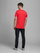 Maicё Jack&Jones JJEORGANIC Slim Fit, e kuqe