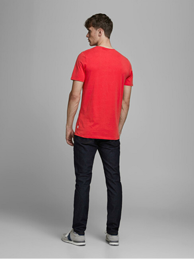 Maicё Jack&Jones JJEORGANIC Slim Fit, e kuqe