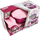 Set lojërash tavolinë grimimi Mega Creative Dressing Table 25714, valixhe me rrota, rozë vjollcë