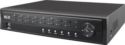 Regjistrues IP BCS BCS-U-NVR1602-A-4K-8P, 16 kanale, PoE, HDD 6TB