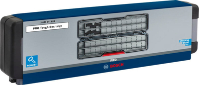 Кутија за додатоци Bosch Pro Large Tough Box, голема, од цврста пластика