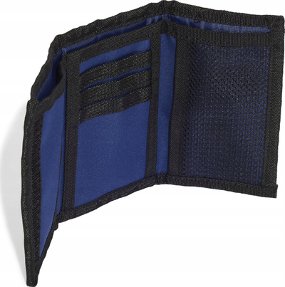 Portofol adidas Linear Wallet IN6133, poliester i riciklum, bojëqiell
