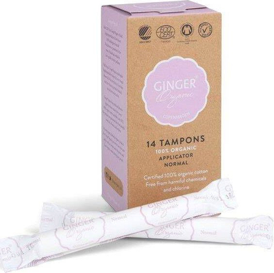 Tampon Ginger Organic, 14 copë
