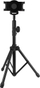 Stativ trekëmbësh për tablet StarTech.com Adjustable, i rregullueshëm në lartësi, me mbajtës 360°, i zi