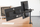 Kllapë tavoline King Mount KG-1019 për 2 monitorë 12"-27", VESA 75x75 / 100x100, 8 kg, e zezë