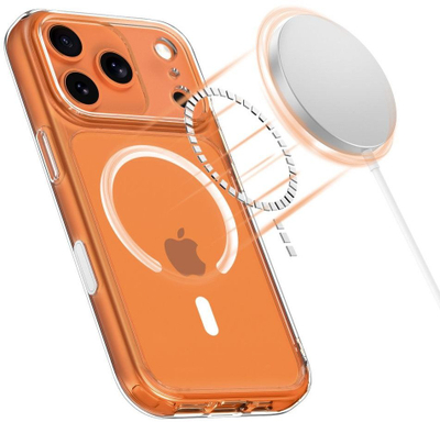 Mbrojtëse telefoni Tech-Protect Magpeak Magsafe CC për iPhone 17 Pro Max, transparente