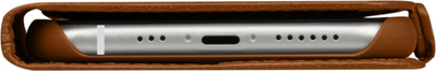 Kалeф од кожа Dbramante1928 Copenhagen Slim, за iPhone 11 XR, футрола-паричник, боја tan