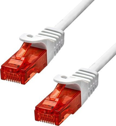 Kabllo rrjeti ProXtend CAT6, U/UTP LSZH, 1.5m, e bardhë