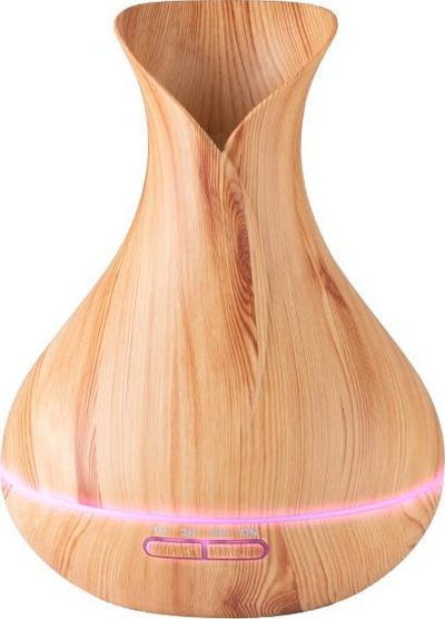 Difuzer arome dhe lagështues ajri Activeshop Spa 15, 550 ml, dritë LED, dru i çelët