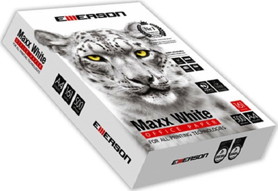 Letër fotokopjimi EMERSON MAXX WHITE, A4, 75g, e bardhë, 500 fletë