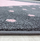 Tapet fëmijësh Ayyildiz Carpets Bambi 830, grumbull i shkurtër 11 mm, motiv zemre, gri me rozë