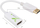 Adapter DisplayPort në HDMI, 20cm, pasiv, i zi