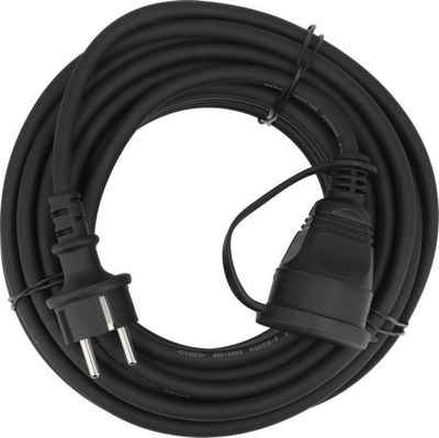 Zgjatëse elektrike Yato Garden Construction, 20 m, 3 x 1.5mm², e zezë