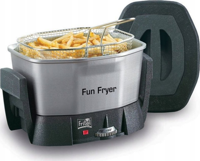 Fritezë Fritel FF1400, kapacitet praktik, dizajn kompakt, e bardhë