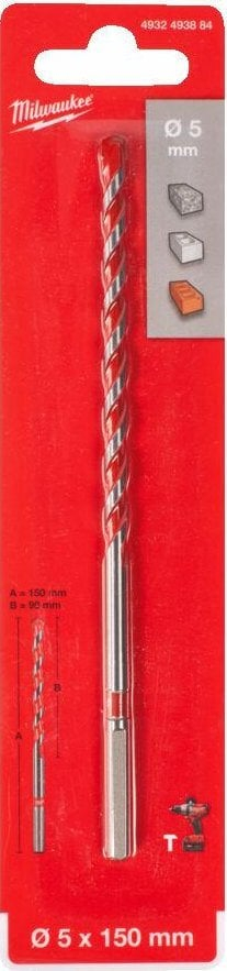 Freza betoni Milwaukee TCT, 5mm, 150mm
