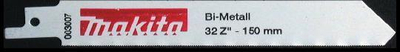 Set tehe sharrë sabre Makita MP-04955, 150mm, për metal, 5 copë