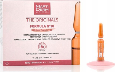 Aмпула за лице Martiderm Formula N10 HD, SPF10, 10 парчиња