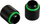 Fiting zgjatues Bitspower Touchaqua, 15mm, set 2 copë, i zi