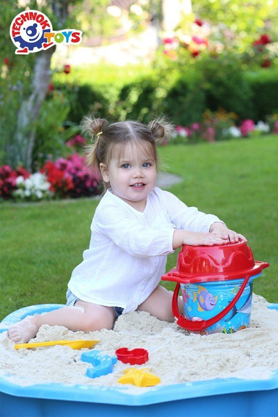 Set lodrash rëre Sand Set L MIX, për fëmijë, ngjyra të përziera