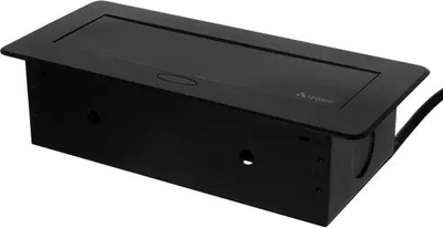 Prizë e integruar Izoxis 21446, 2x220V, 2xUSB 2.1A, argjendtë