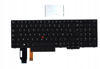 Tastierë Lenovo ThinkPad, me TrackPoint, AZERTY, e zezë