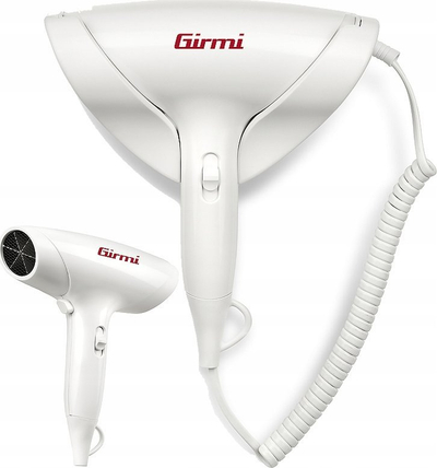 Tharëse flokësh Girmi PH03, 1800W, 220-240V, e bardhë