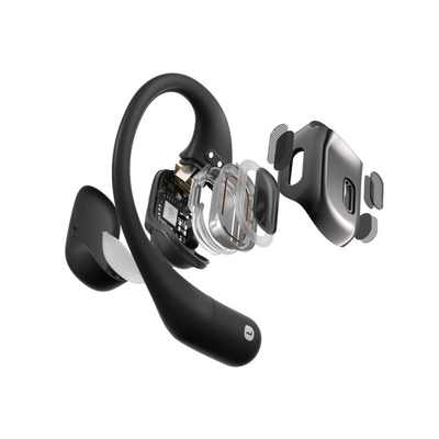 Kufje Shokz OpenFit, Wireless, të zeza