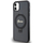 Kuti mbrojtëse Guess GUHMN61HRSGSK, iPhone 11 Xr 6.1", MagSafe, e zezë me shkëlqim