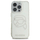 Mbrojtëse telefoni Karl Lagerfeld IML Rhinestones Karl Head për iPhone 16 Pro Max 6.9", transparente
