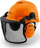 Helmetë mbrojtëse Stihl Function Universal, me vizier rrjete, me mbrojtëse veshi, portokalli