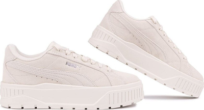 Atlete për goca Puma Karmen II W 397457 03, platformë e lartë, bezhë e çelët