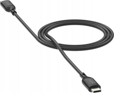 Kabllo USB Zagg USB-C në USB-C, 1 m, e zezë