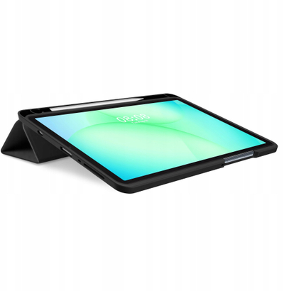 Mbulesë tableti Tech Protect SmartCase Pen, Galaxy Tab A9 A11 8.7, me mbajtëse, e zezë