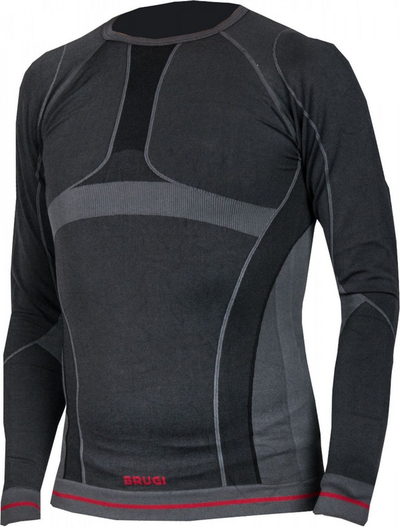 Bluzë burrash Brugi 4RAT X15, XL, e zezë