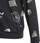 Bluzë me kapuç Adidas Bluv Zip HD për kalamaj, me zinxhir, e zezë